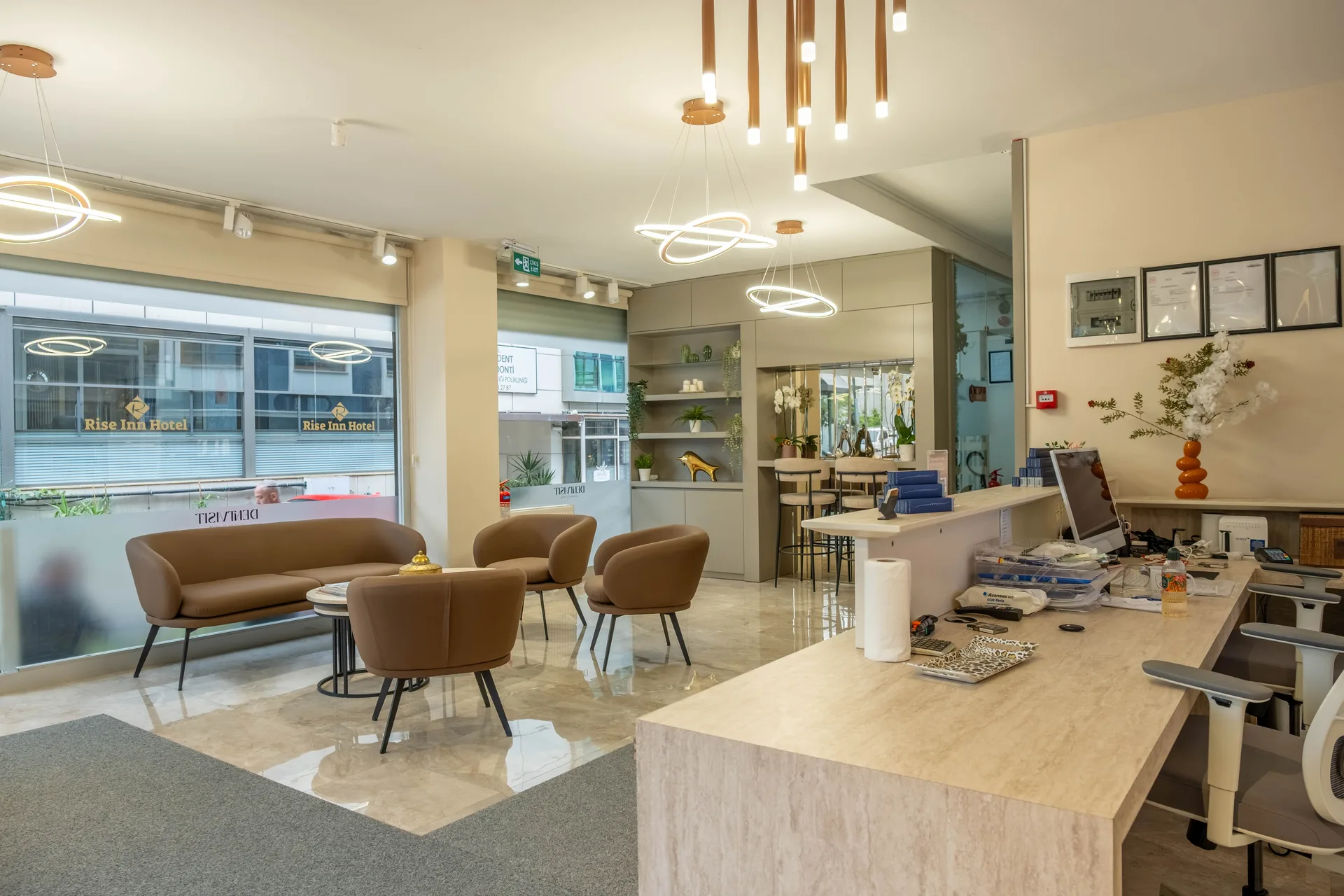 DentVisit — bekleme ve dinlenme alanı