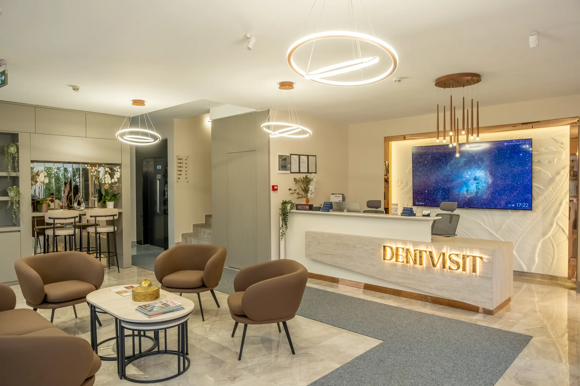 DentVisit — hasta bekleme salonu